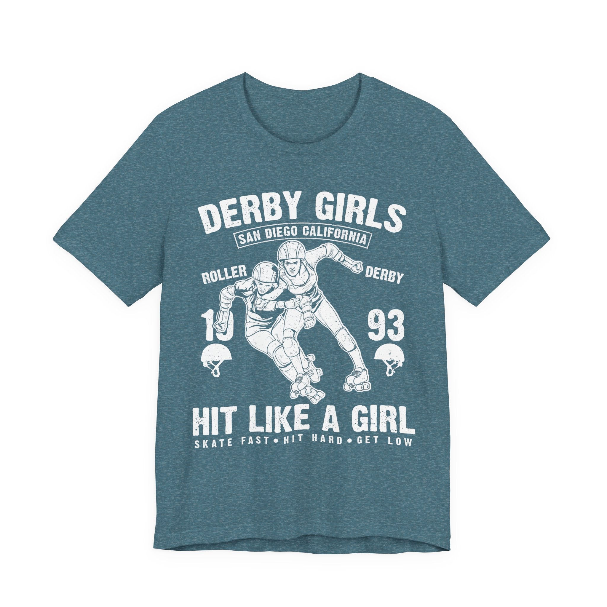 Women's Derby Girls "Hit Like a Girl" T-Shirt