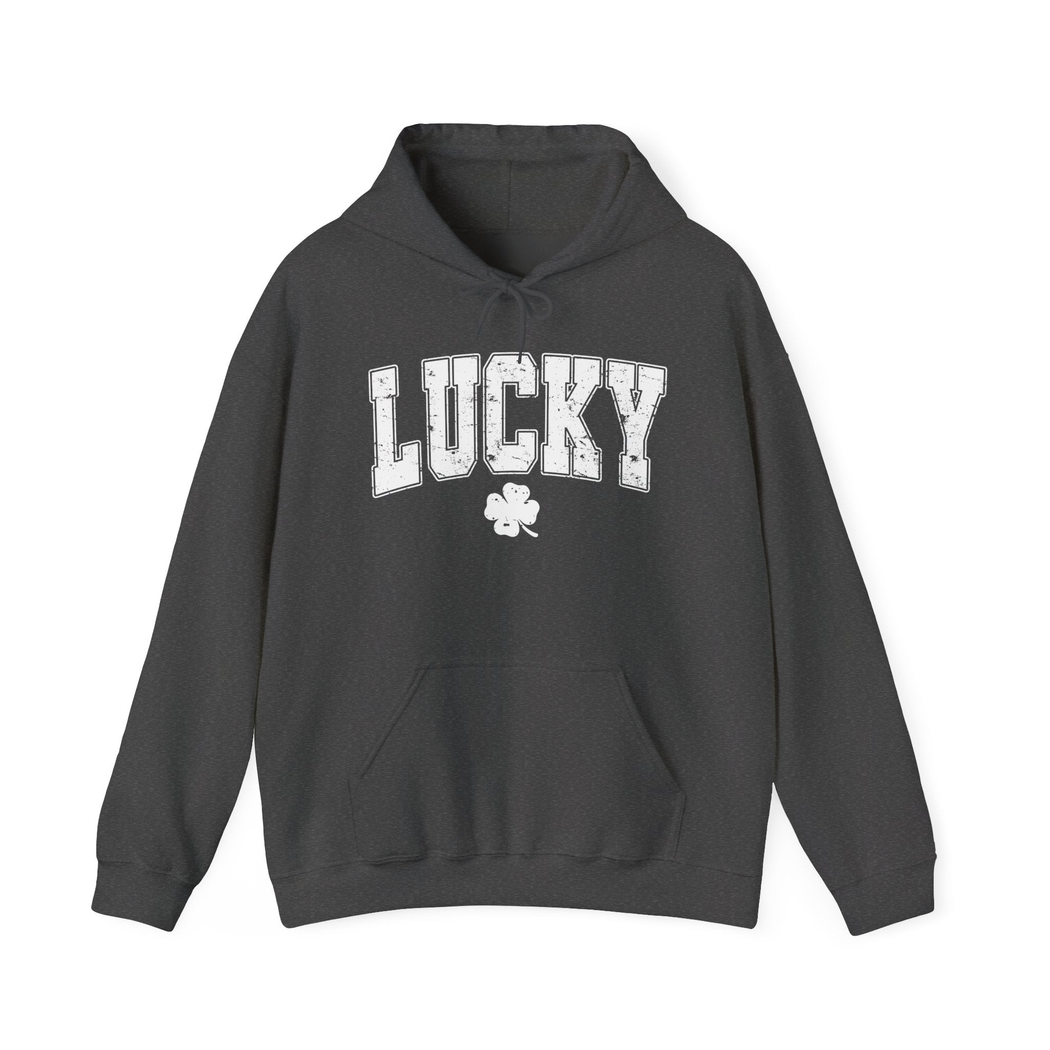 Men's Lucky Shamrock College Hoodie