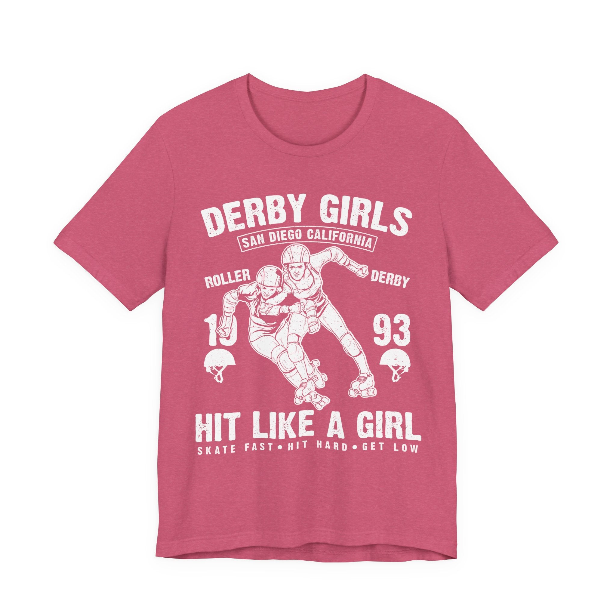 Women's Derby Girls "Hit Like a Girl" T-Shirt