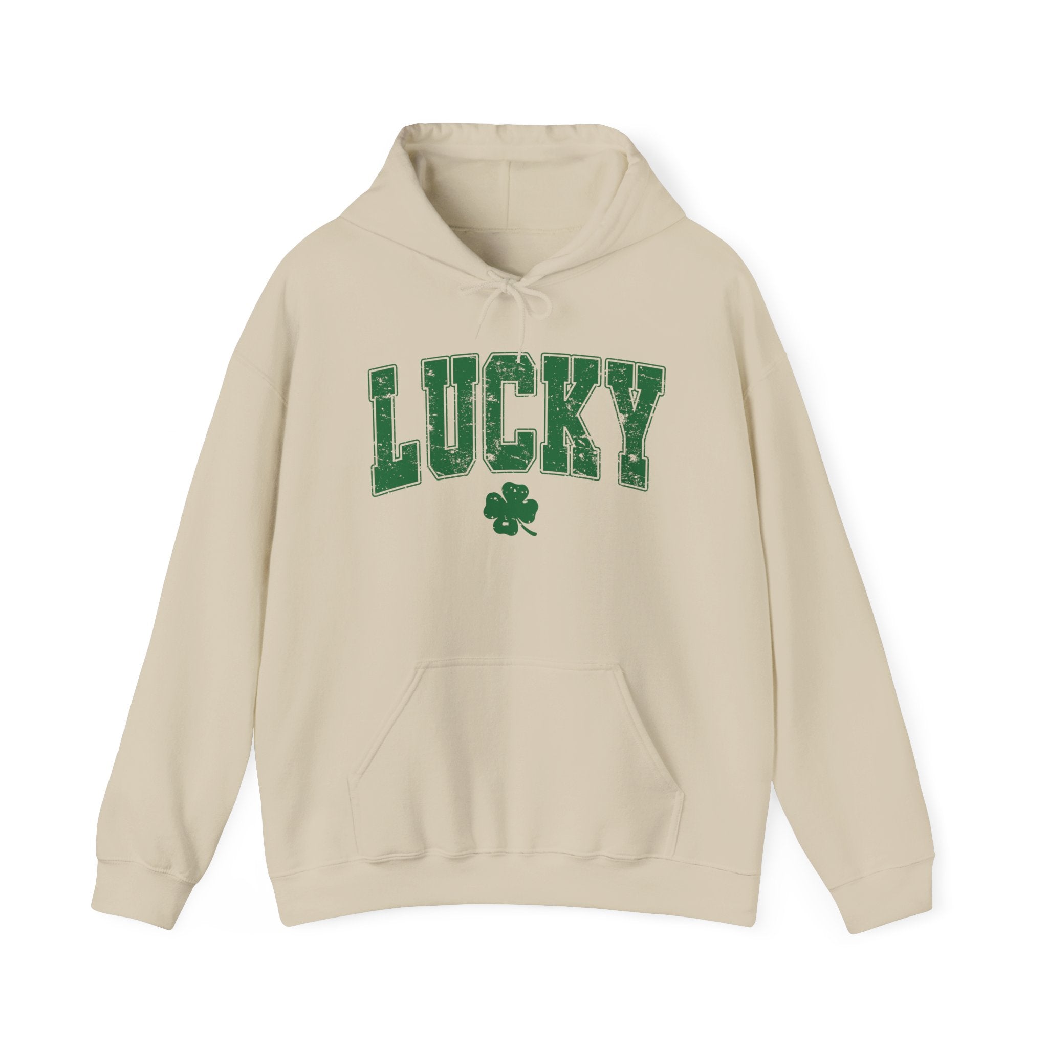 Men's Lucky Shamrock College Hoodie