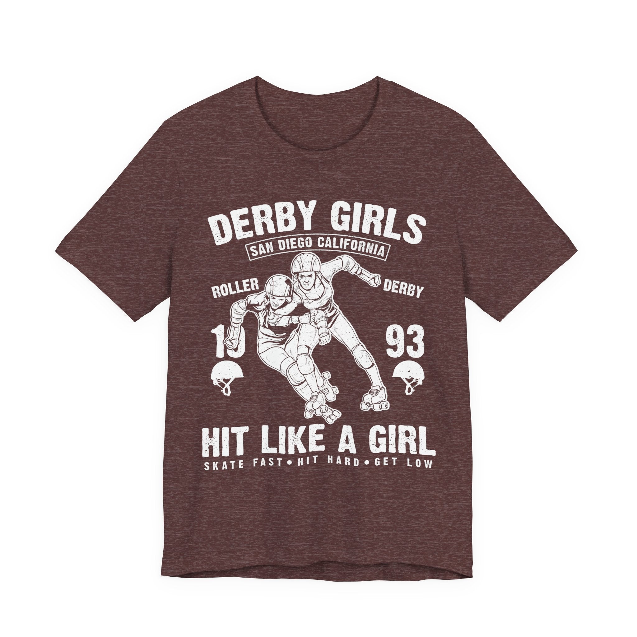 Women's Derby Girls "Hit Like a Girl" T-Shirt
