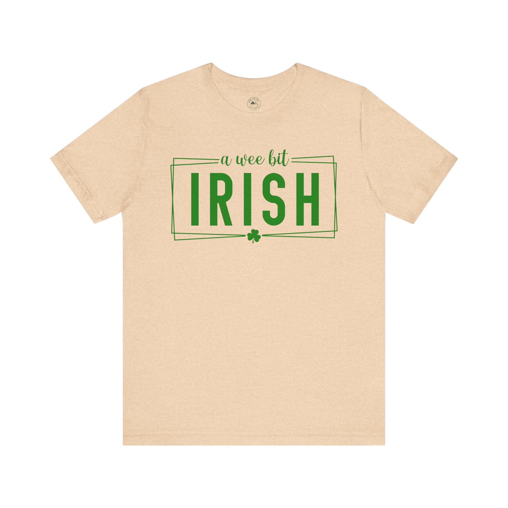 A Wee Bit Irish - Green Ladies T-Shirt