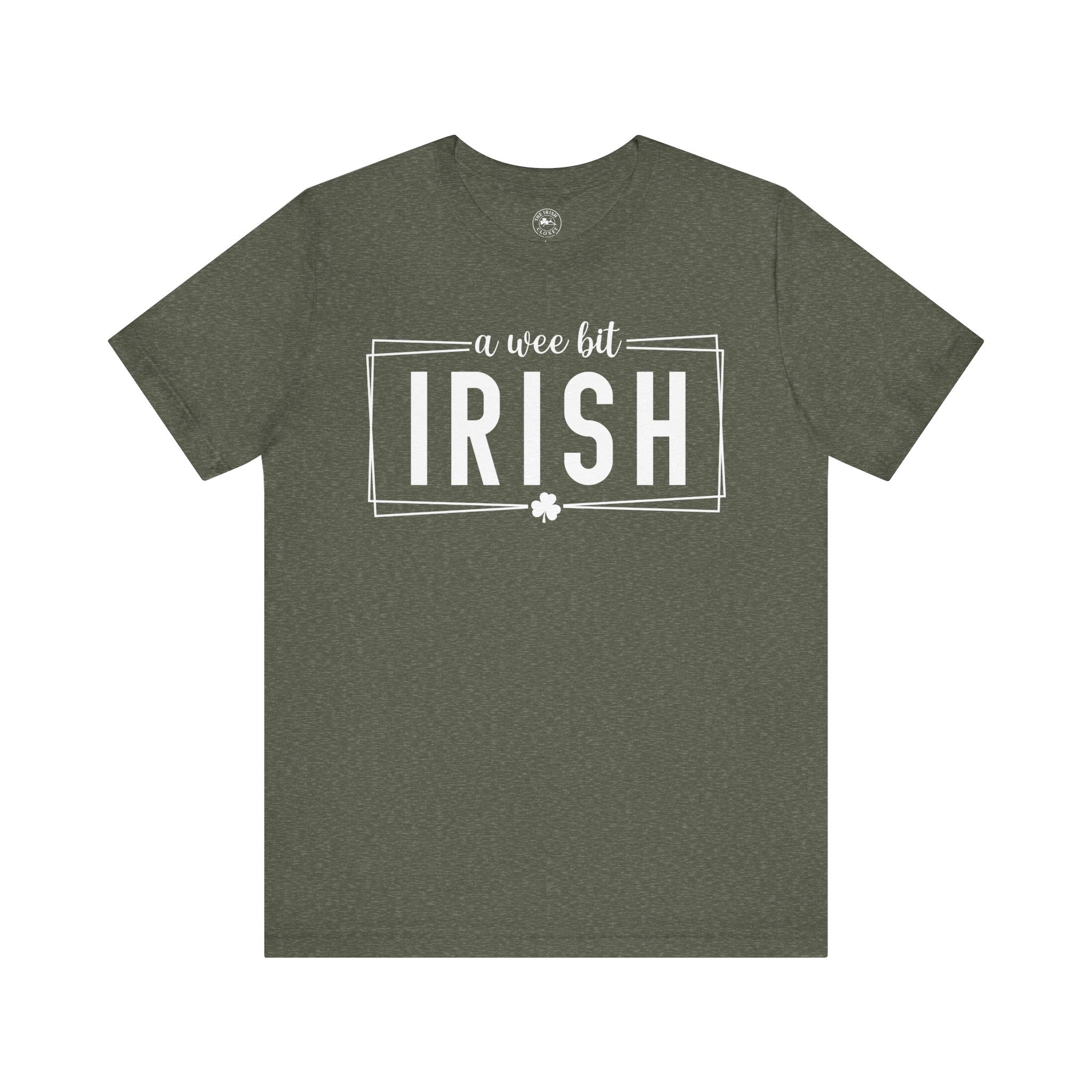 A Wee Bit Irish Ladies T-Shirt