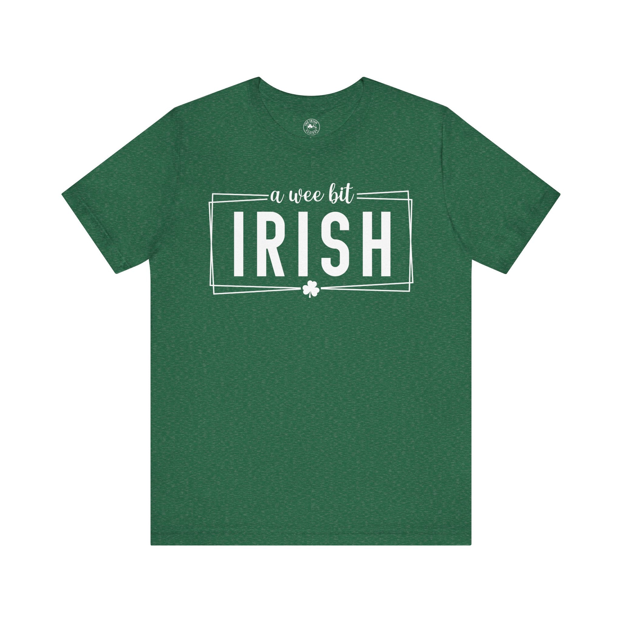 A Wee Bit Irish Ladies T-Shirt