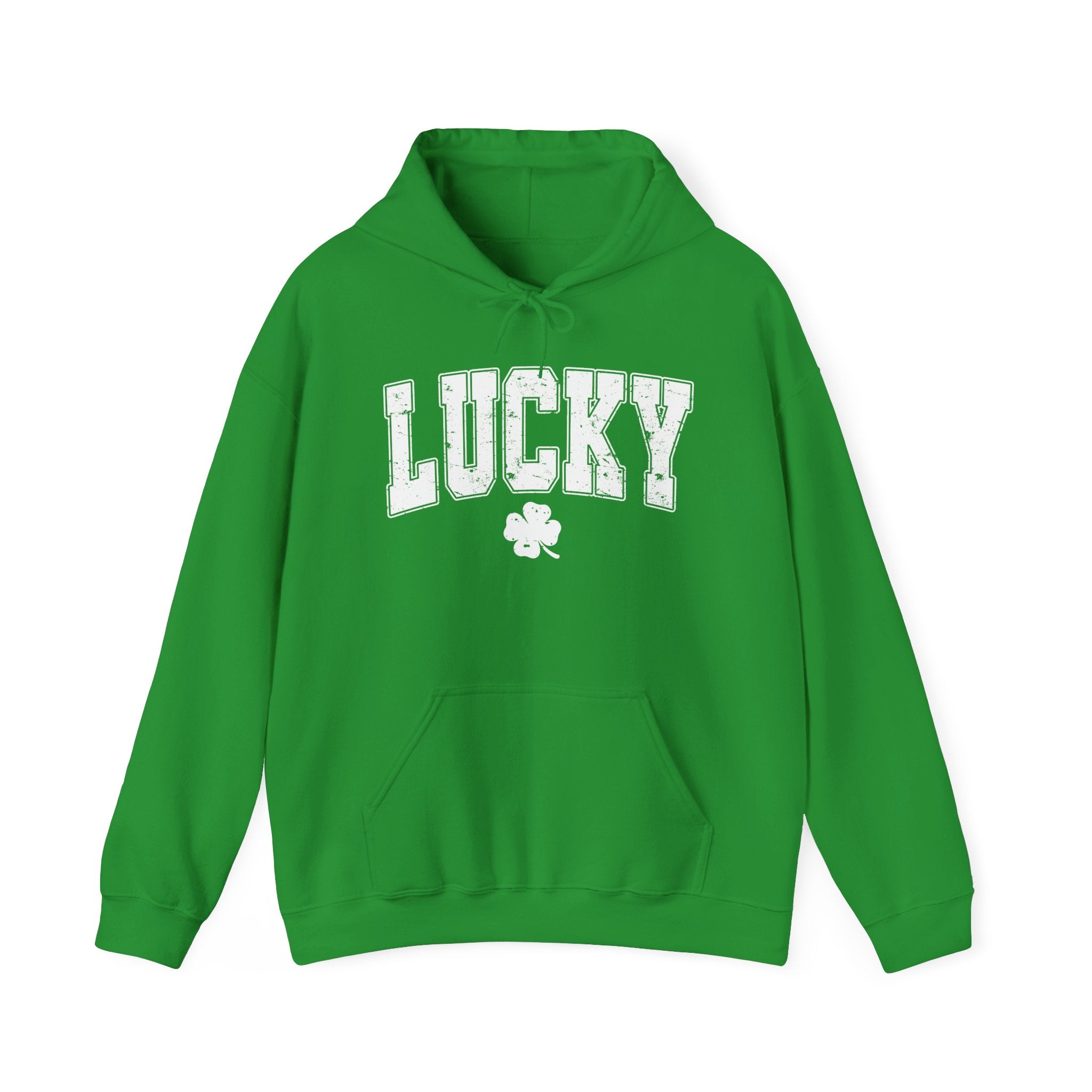 Men's Lucky Shamrock College Hoodie