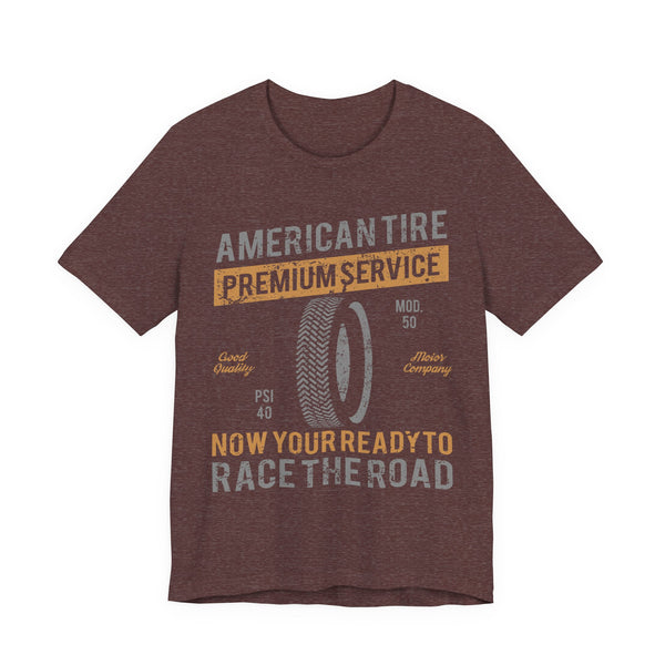 American Tire Premium Service Vintage Racing T-Shirt
