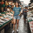 Heather Deep Teal - Lifestyle