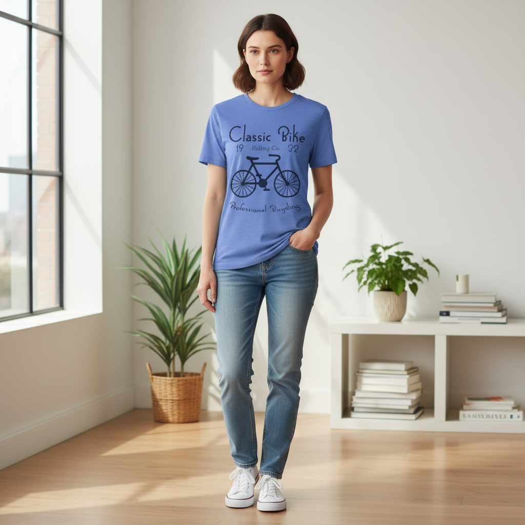 Heather Columbia Blue - Lifestyle